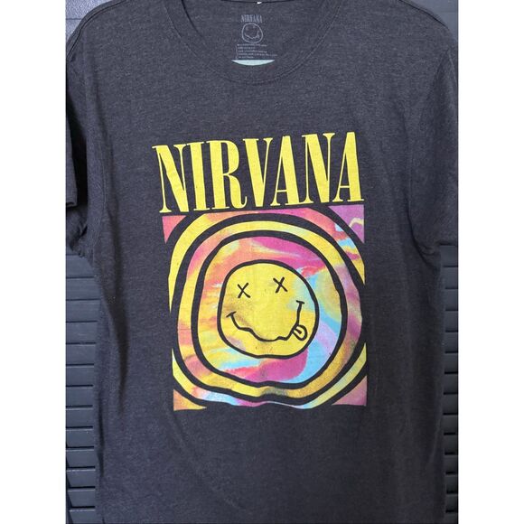Nirvana Women’s Large Graphic Tee Shirt - Picture 2 of 3